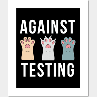 Against Animal Testing Posters and Art